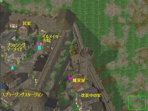 �o���_�[�Y�Q�[�g�k���n��i���́j�}�b�v