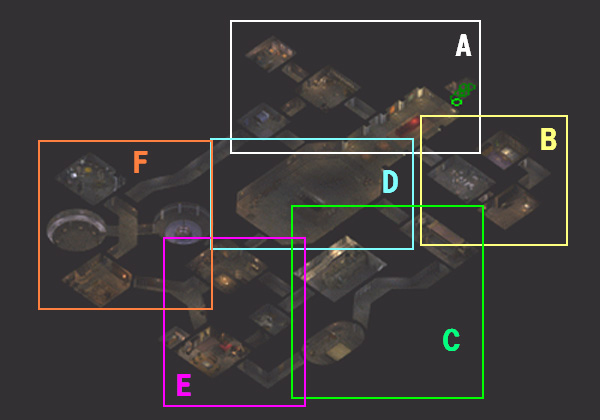 �f���[���b�O�̓��n��2�K�S�̃}�b�v